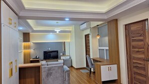 Deluxe Double or Twin Room | Ruang tamu