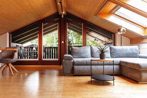 Apartment Watzmannblick on the top floor with balcony