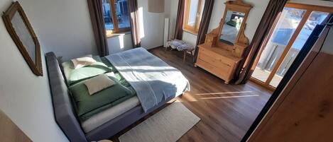 1 室のベッドルーム、ベッドシーツ