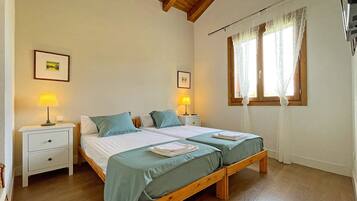 5 habitaciones, wifi gratis y ropa de cama