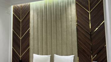 Luxury Room, City View | In-room safe, desk, laptop workspace, soundproofing