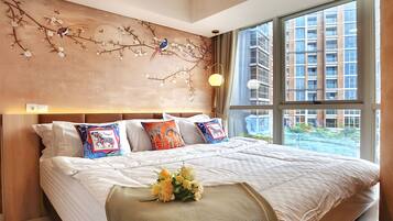 Apartment, 2 Bedrooms, City View