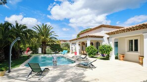 Pool - Luxurious Villa, Domène secured (Grimaud)