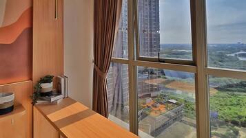 Leilighet, 3 soverom, byutsikt | Strykejern/-brett og wi-fi (inkludert)