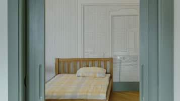 Lit parapluie, Wi-Fi gratuit, draps fournis