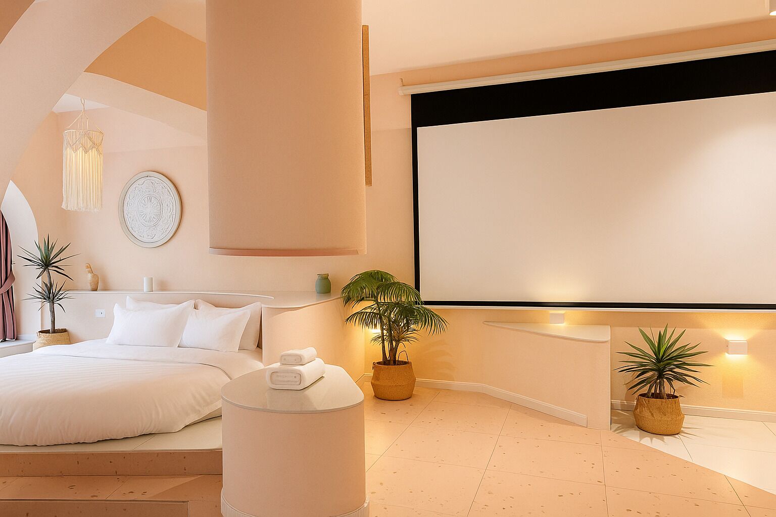 Classic Quadruple Room, River View | Living area