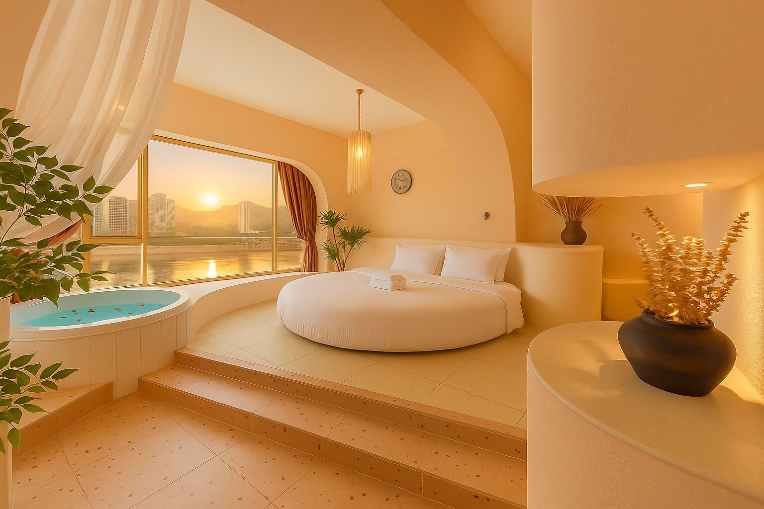 经典四人房, 河景 | 客房景观