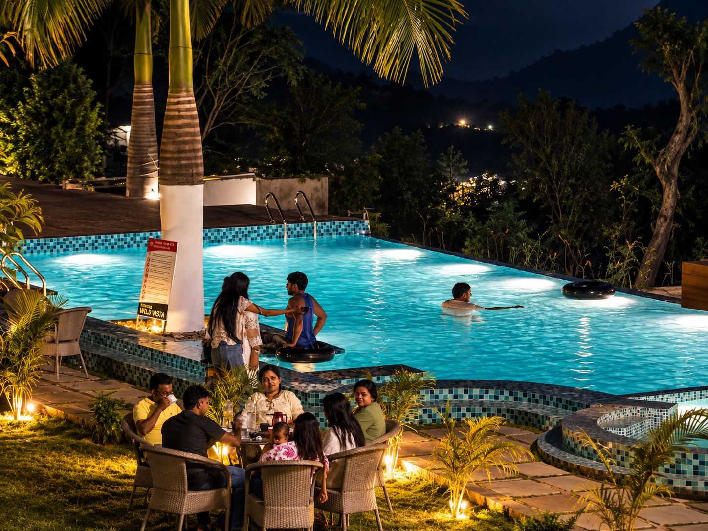 Outdoor pool