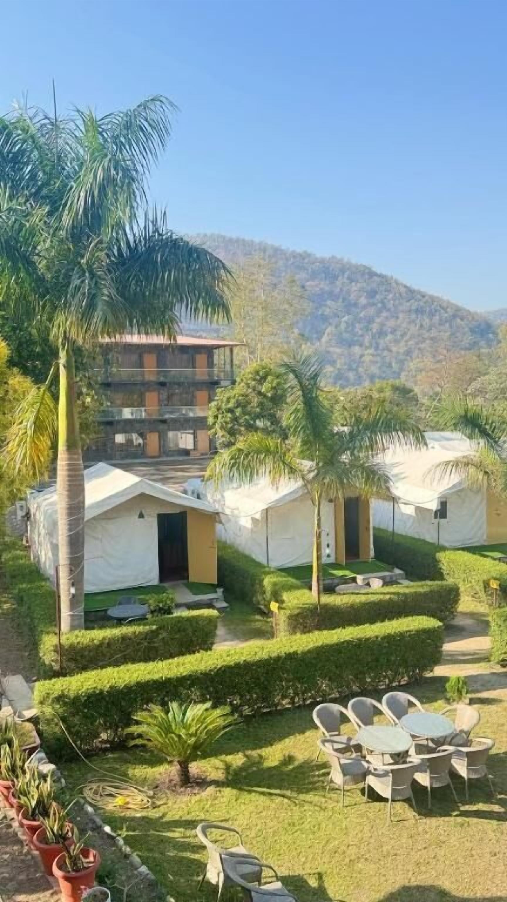 Enceinte de l’hébergement