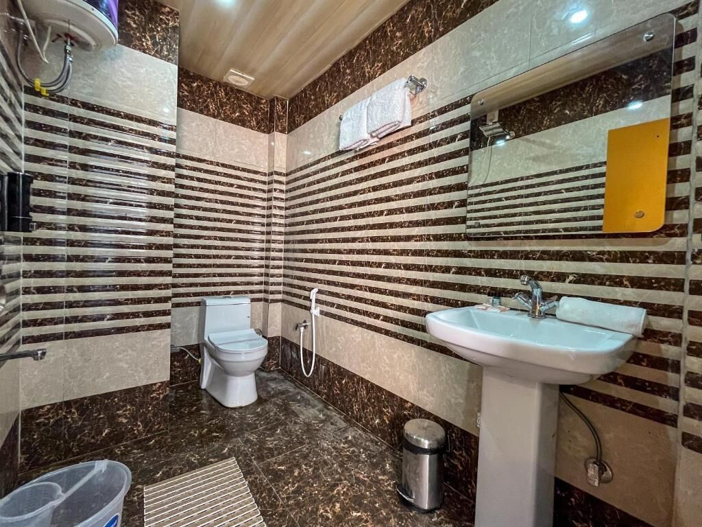 Deluxe tweepersoonskamer, balkon, uitzicht op tuin