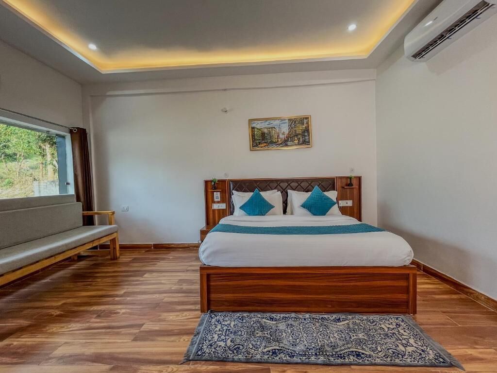 Doppelzimmer, Balkon, Gartenblick