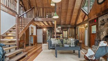 TV connectée, cheminée