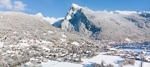 Aerial view - Résidence au Calme Mountain views (Samoëns)