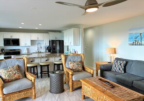 Smart TV - Latitude Adjustment at Colony Cove-2 bed/2 bath TROPICAL BEACHFRONT condo w/pool (Christiansted)