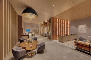 Sala de estar en el lobby