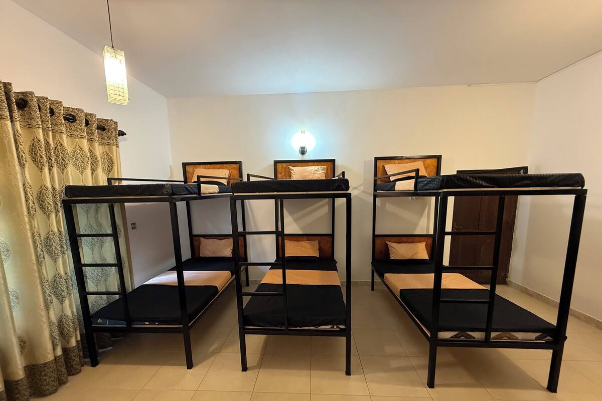 Basic Shared Dormitory, Courtyard View | Blackout drapes, soundproofing, free WiFi