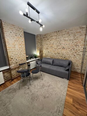 TV - Efficient 20m² Studio – Fully Equipped & Central (Riga)