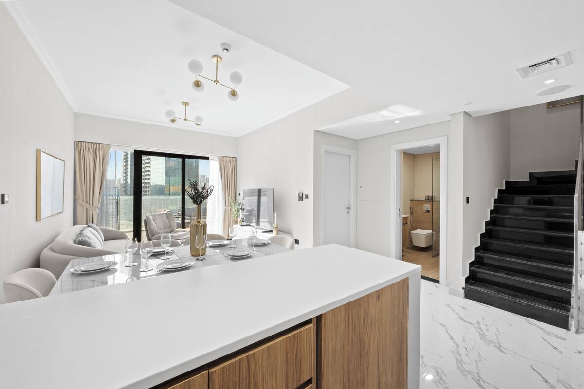 아파트, 발코니, 바다 전망