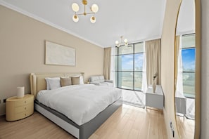 아파트, 발코니, 바다 전망