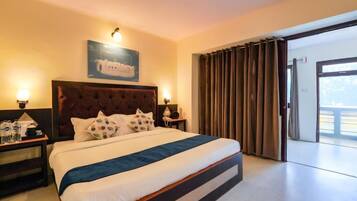 Quarto casal superior, vista para o lago