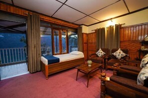 Family Room (Lake View) with a maximum Occupancy of 03 | Iron/ironing board, free WiFi