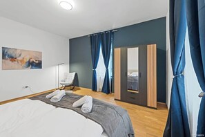 2 soverom, strykejern/-brett og wi-fi