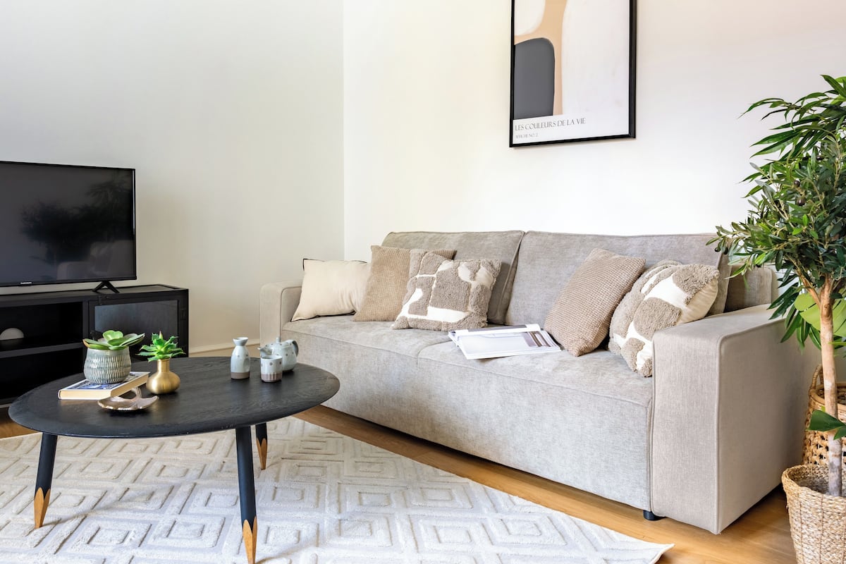 Apartemen, 2 kamar tidur, pemandangan kebun | Ruang keluarga