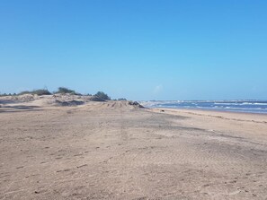 Na praia 