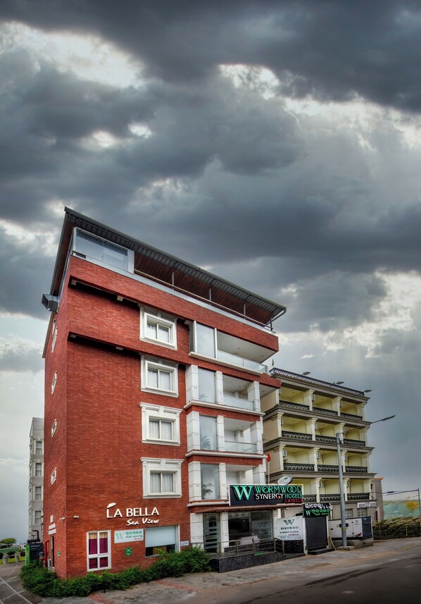 Fassade der Unterkunft