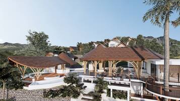 Luxury Villa, 1 Bedroom, Balcony, Beach View