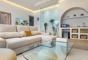 Living area - Wintering bungalow - heated swimming pool not overlooked (Marrakech)