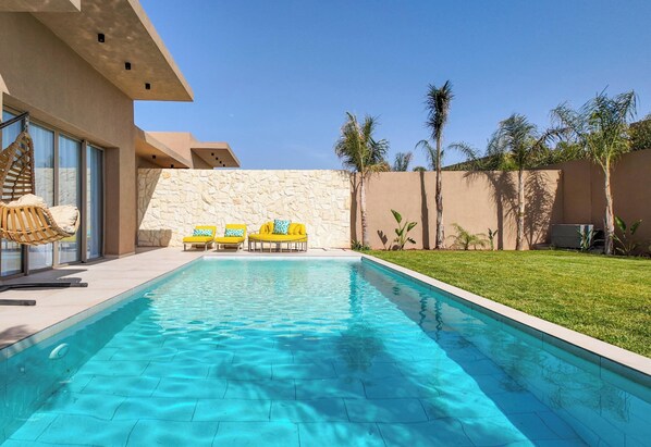 Pool - Wintering bungalow - heated swimming pool not overlooked (Marrakech)