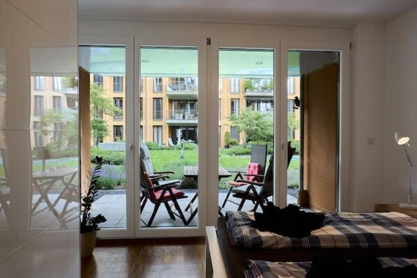 1 bedroom, iron/ironing board, travel crib, free WiFi