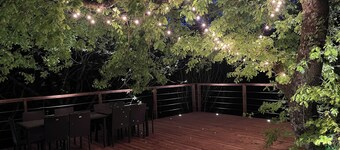 Large house with swimming pool and games room