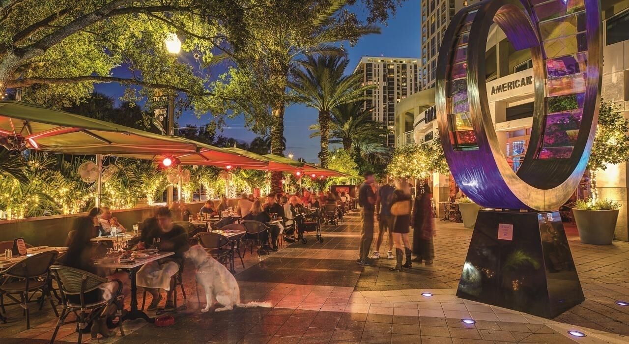 Restaurante al aire libre