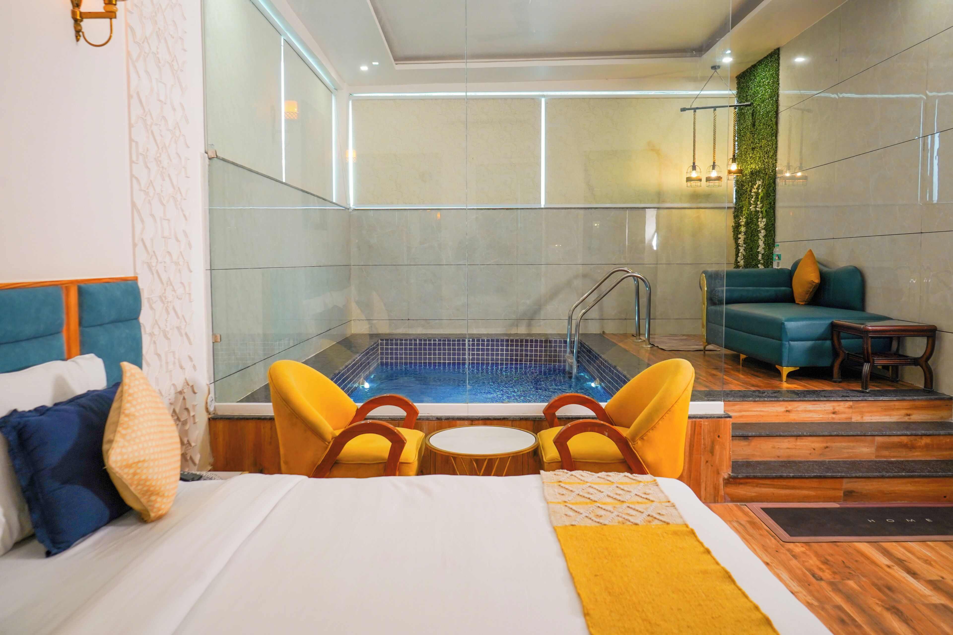 Plunge Pool Room | Schallisolierte Zimmer, Bügeleisen/Bügelbrett, kostenloses WLAN