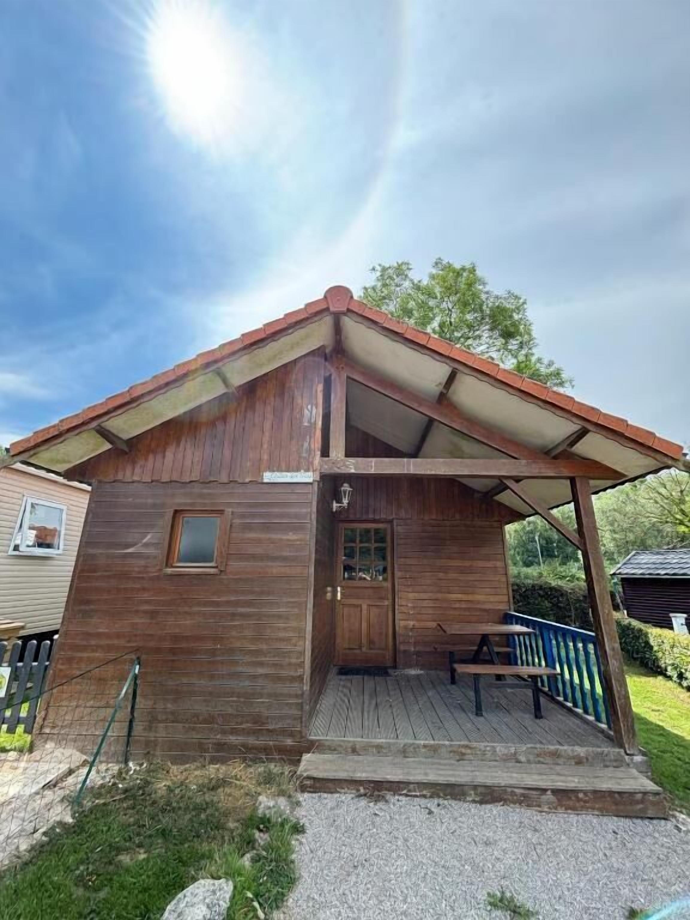 Chalet, uitzicht op tuin | Exterieur