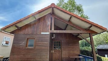 Chalet, uitzicht op tuin | Exterieur