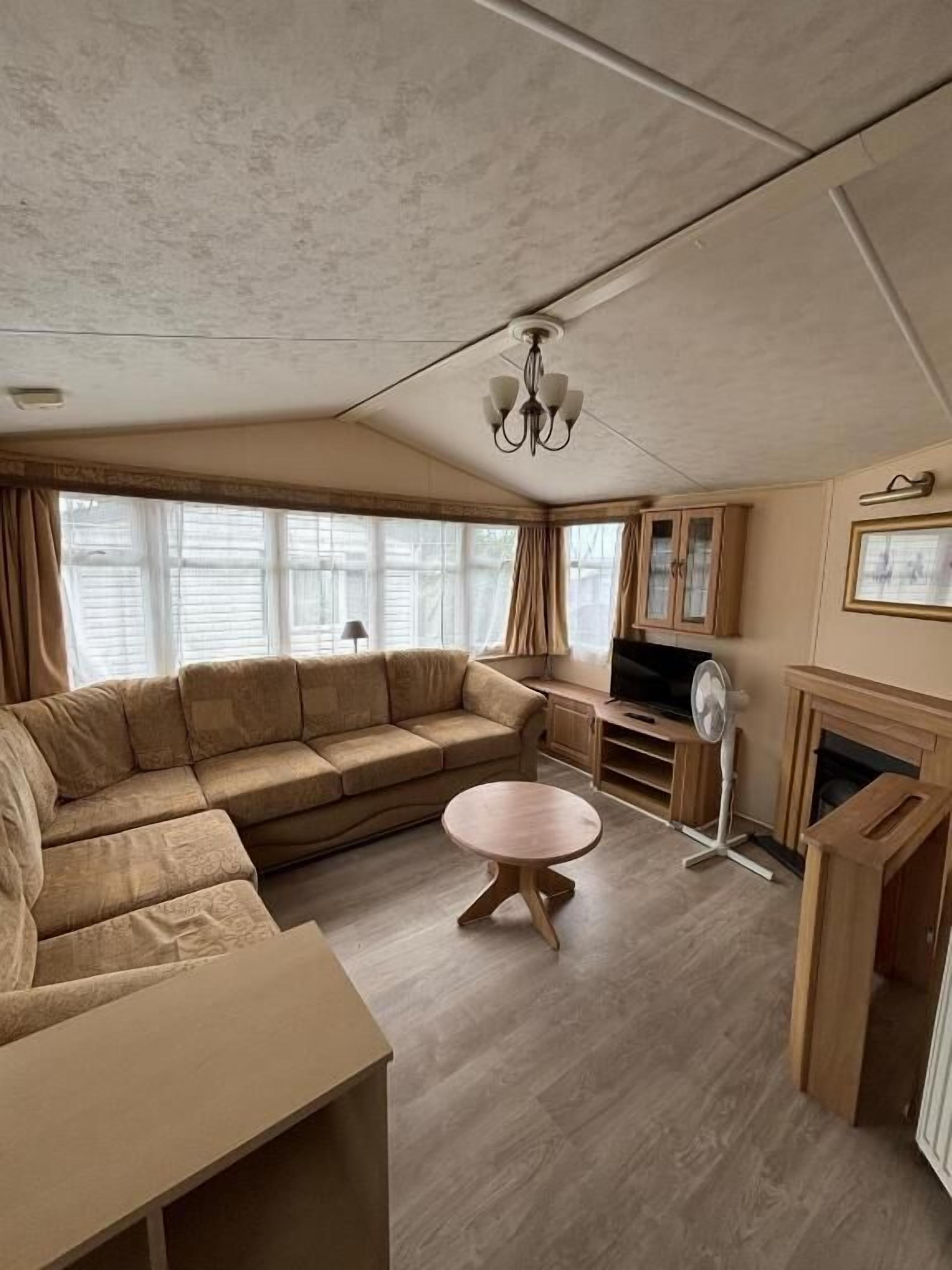 Mobile Home, Garden View | Living area