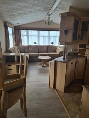 Mobile Home, Garden View | Living area