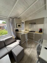 Mobile Home, vue jardin | Cuisine privée