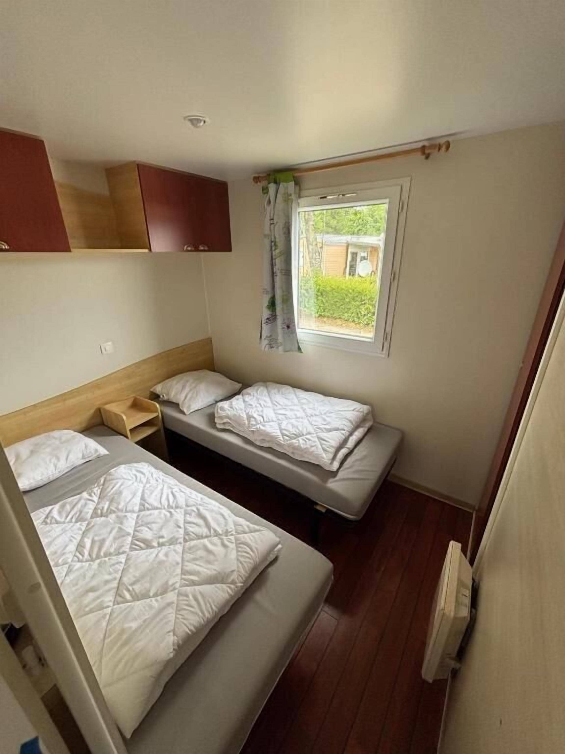 Casa rodante, vista al jardín | Acceso para silla de ruedas 