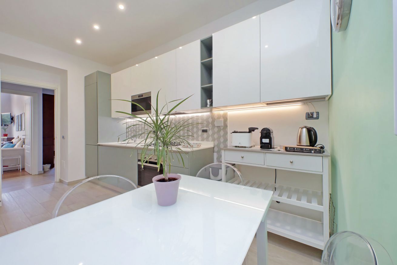 Fridge, dishwasher, toaster