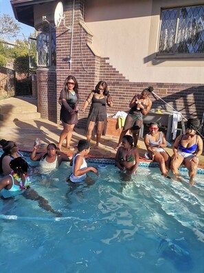 Alberca al aire libre 