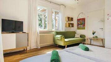 1 Schlafzimmer, kostenloses WLAN, Bettwäsche
