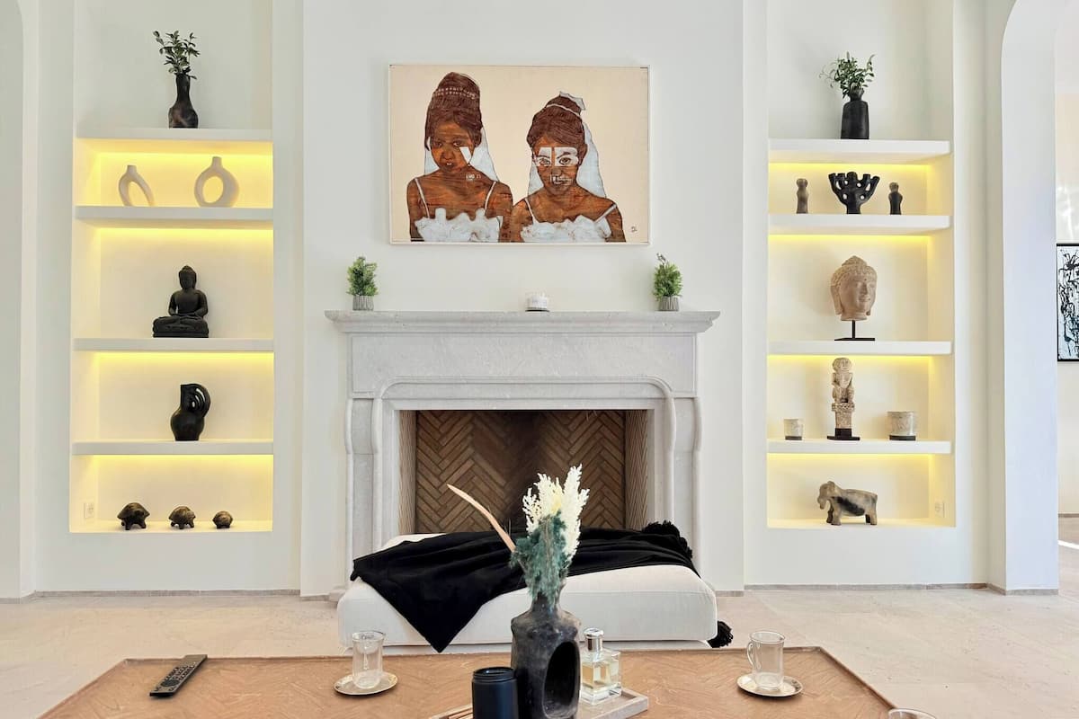 Maison, 3 chambres, fumeurs, piscine privée | Intérieur