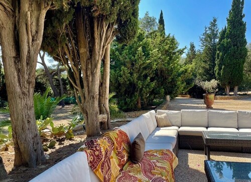 Mas Vigneron authentique et parc face à la Mer