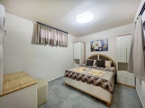 Appartement Deluxe, balcon, vue piscine