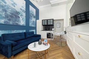 TV, offices - Climatic Studio | Close to Market Square and Wawel Castle (Kraków)