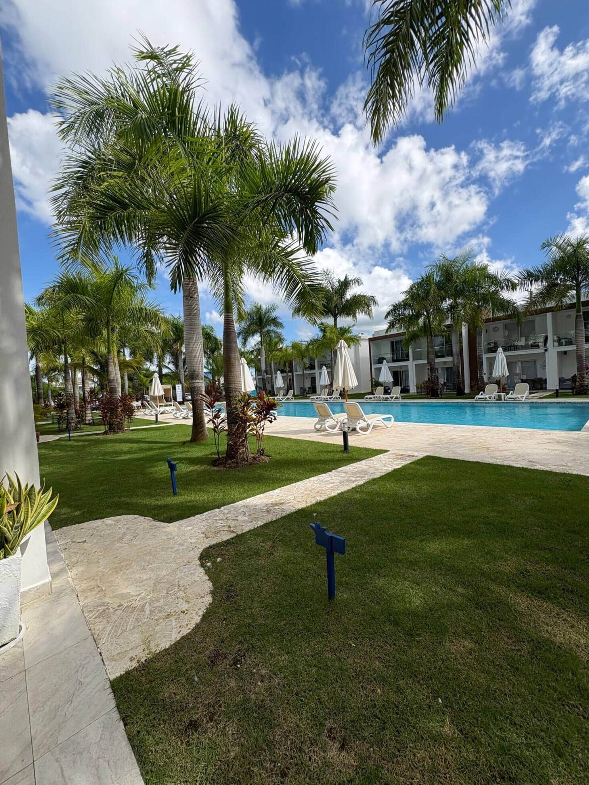 Departamento, 1 habitación, con acceso para personas discapacitadas | Alberca | Alberca al aire libre 